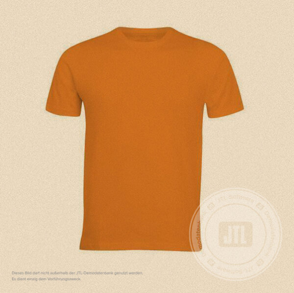 Herren-T-Shirt Orange S