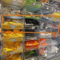 Herren-T-Shirt Orange S